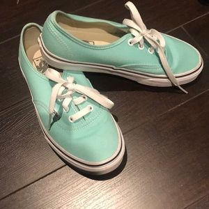 Mint Green Vans